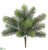 Round Tip Pine Bush Two Tone - Green - Pack of 12