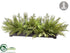 Silk Plants Direct Pine Centerpiece - Green - Pack of 1