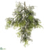 Silk Plants Direct Cedar Teardrop - Green - Pack of 6
