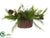 Pine Cone, Pine Centerpiece - Green Brown - Pack of 1