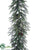 Vermont Pine Garland - Green - Pack of 2