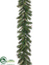 Silk Plants Direct Georgia Pine Garland - Green - Pack of 4