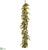 Cedar Garland With Pine Cone - Green - Pack of 2