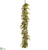 Silk Plants Direct Cedar Garland With Pine Cone - Green - Pack of 2