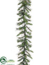 Silk Plants Direct Pine Garland - Green - Pack of 6