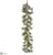 Long Needle Pine Garland With Pine Cone - Green - Pack of 2