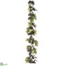 Silk Plants Direct Pine Cone, Norway Spruce Garland - Green Brown - Pack of 2