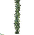 Silk Plants Direct Pine Garland - Green Gray - Pack of 4