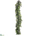 Silk Plants Direct Pine Garland - Green Gray - Pack of 2