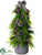 Pine Cone Topiary - Brown Green - Pack of 1