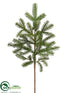 Silk Plants Direct Pine Spray - Green - Pack of 12
