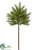 Pine Topiary Stem - Green - Pack of 2