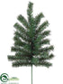 Silk Plants Direct Pine Spray - Green - Pack of 12