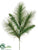 Long Needle Pine Spray - Green - Pack of 12