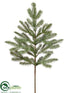 Silk Plants Direct Pine Spray - Green - Pack of 12