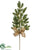 Pine Spray - Green - Pack of 6