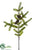 Spruce Pine Spray - Green - Pack of 12