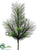 Pine, Cone, Twig Spray - Green - Pack of 6