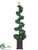 Helix Spiral Tree - Green - Pack of 1
