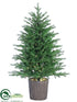 Silk Plants Direct Pine Tree - Green - Pack of 1