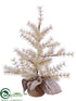 Silk Plants Direct Mini Tree - Brown Light - Pack of 12