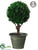 Cedar Ball Topiary - Green - Pack of 2
