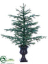 Silk Plants Direct Noble Fir Tree - Green - Pack of 1