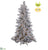 Mammoth Snow Pine Tree - Snow - Pack of 1