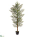 Silk Plants Direct Pine Tree - Green Gray - Pack of 1