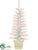 Norway Pine Tree - White - Pack of 1