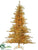 Tinsel Tree - Champagne - Pack of 1