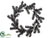 Pine Wreath - Black - Pack of 12