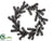 Pine Wreath - Black - Pack of 12