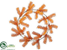 Pine Wreath - Orange - Pack of 12