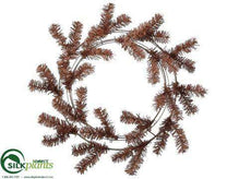 Pine Wreath - Rust Brown - Pack of 12