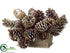 Silk Plants Direct Sugar Pine Cone Arrangement - - Pack of 1