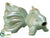 Ceramic Fish - Green - Pack of 1