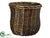 Willow Cushion Planter - Brown Dark - Pack of 1