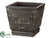 Planter - Brown Antique - Pack of 1