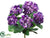 Hydrangea Bush - Purple - Pack of 6