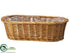Silk Plants Direct Willow Basket - Beige - Pack of 1