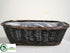 Silk Plants Direct Willow Basket - Brown - Pack of 1