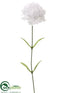 Silk Plants Direct Large Carnation Spray - White - Pack of 12
