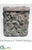 Baroque Pot - Gray - Pack of 1