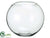 Glass Ball Vase - Clear - Pack of 1