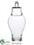 Glass Jar - Clear - Pack of 1