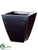 Square Container - Black - Pack of 1