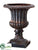 Fiberglass Urn - Black Rust - Pack of 1