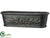 Fiberglass Container - Black Rust - Pack of 1