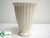 Silk Plants Direct Ceramic Provencal Footed Vase - Cream - Pack of 12